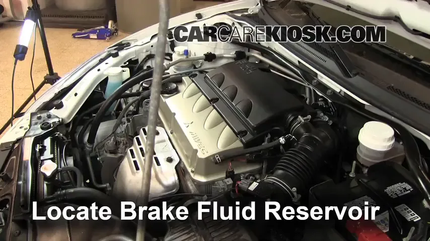 2012 Mitsubishi Eclipse GS Sport 2.4L 4 Cyl. Brake Fluid
